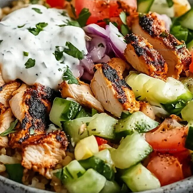 Chicken Gyro Bowls Packed with Flavor