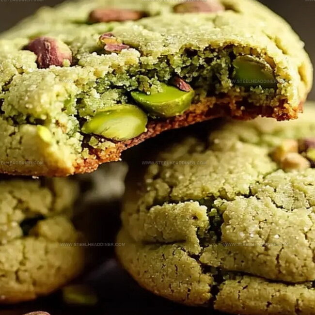 Delicious Pistachio Cream Cookies