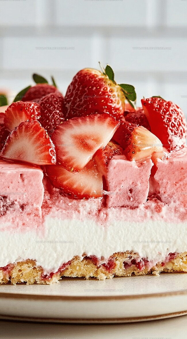 Reasons to Try Layered Strawberry Cheesecake Lasagna