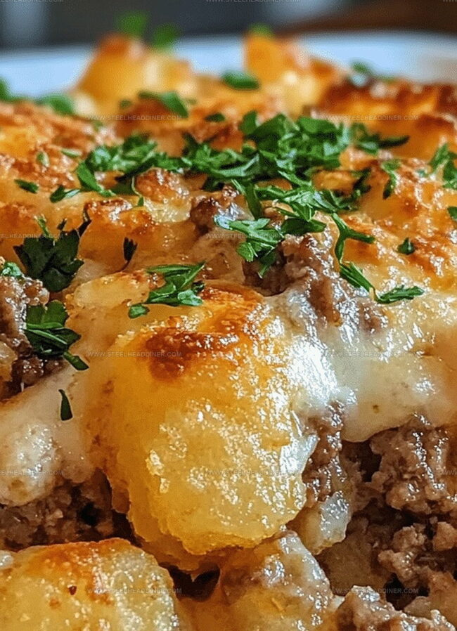 How to Prepare Tater Tot Casserole with Ground Beef