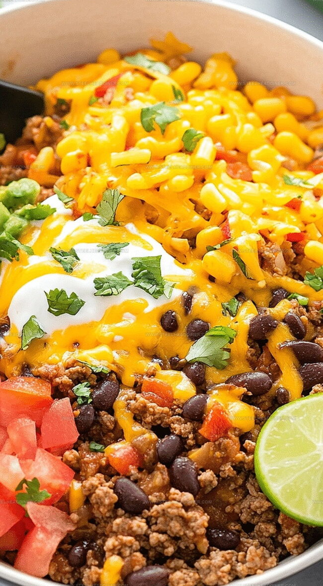 Beef Burrito Bowl - A Crowd-Pleasing, Flavorful Favorite