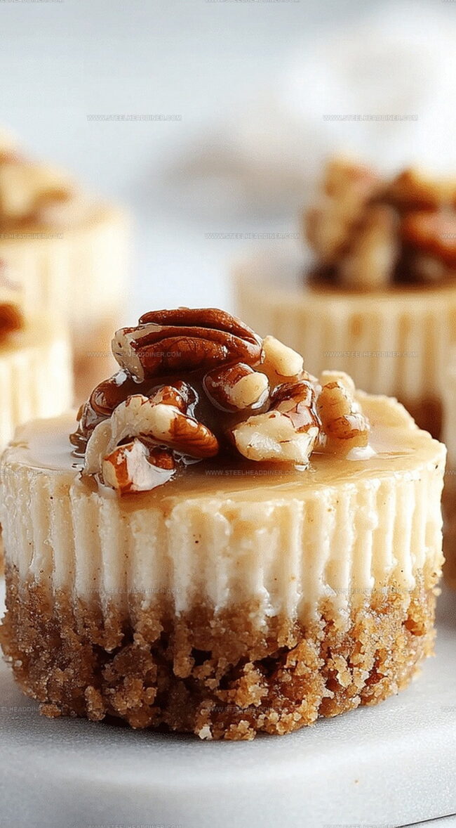 Reasons to Love Mini Pecan Pie Cheesecakes