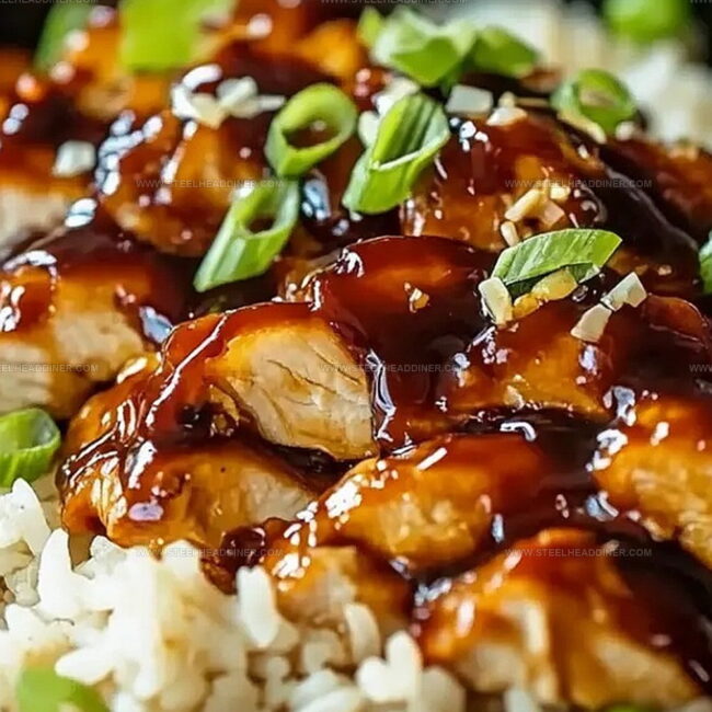 One-Pan Bold Honey BBQ Chicken Rice Magic