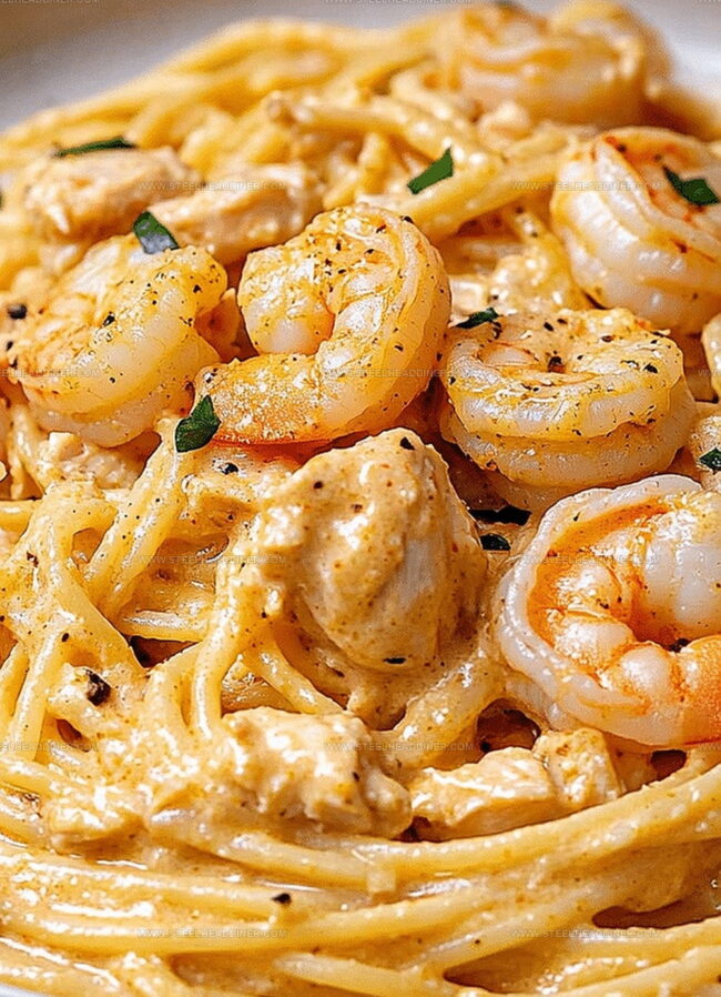 Flavor Twists For Creamy Cajun Shrimp And Chicken Pasta