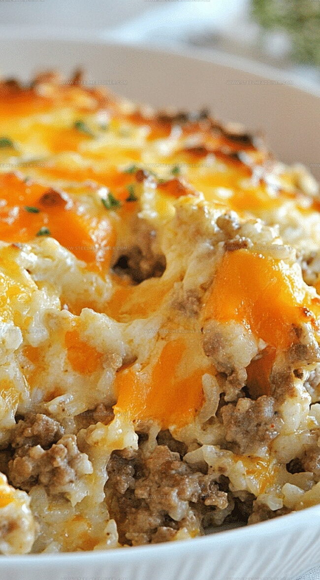 What Makes Cheesy Hamburger Rice Casserole Great