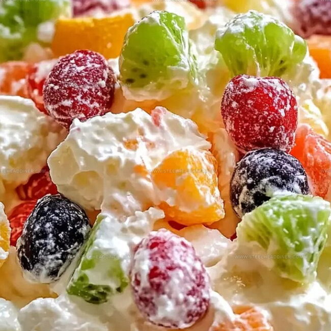 Easter Fruit Fluff Salad Full Of Freshness