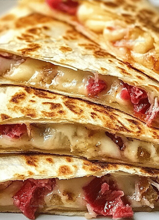 Creative Twists For Reuben Quesadillas