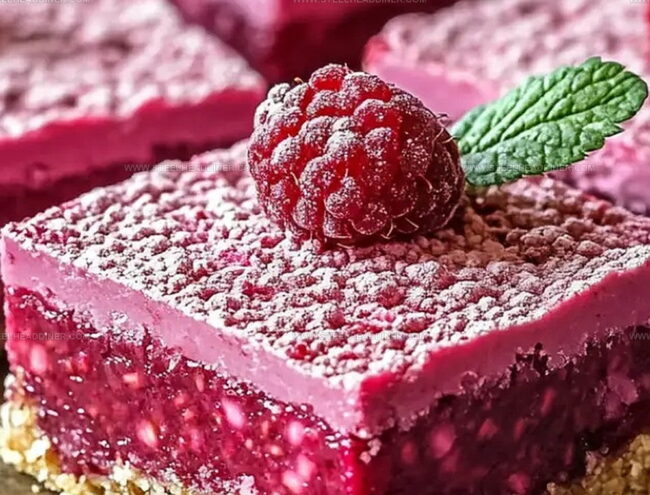 Tips for No-Bake Valentine Raspberry Bars