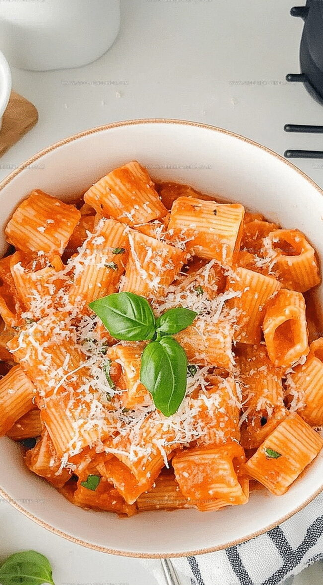 Helpful Notes for Tomato Rigatoni Pasta