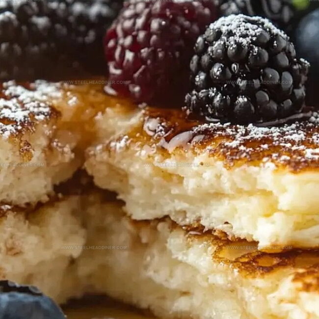 Flour-Free Cottage Cheese Pancakes Highlights