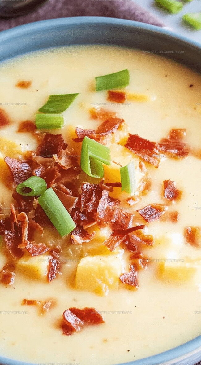 Loaded Baked Potato Soup: Slow Cooker Style