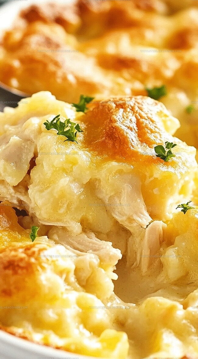 Chicken And Dumpling Casserole Comfort Classic Night