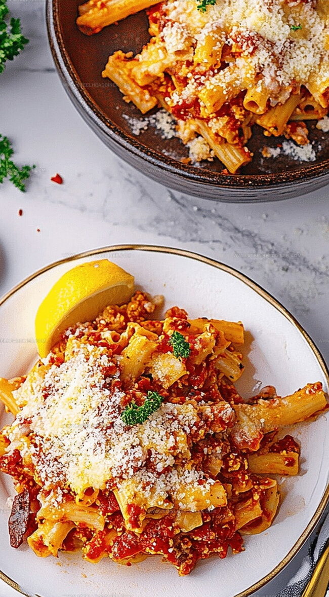 Cooking Advice For Million Dollar Baked Ziti