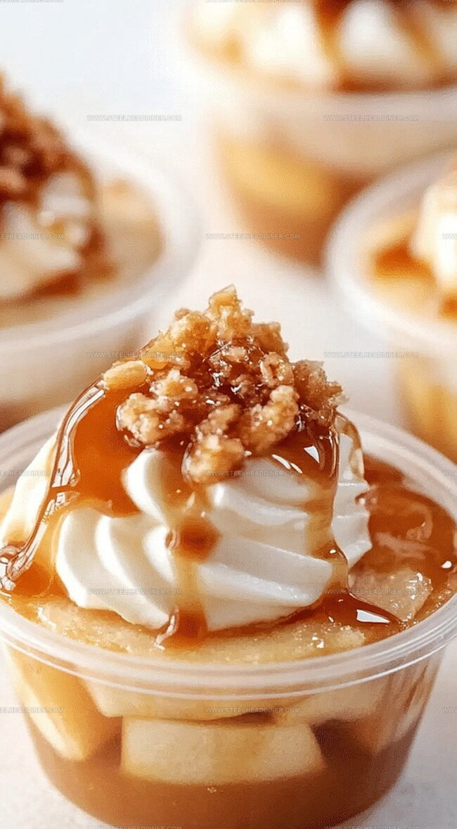 Caramel Apple Dessert Cups for Sweet Tooth Cravings