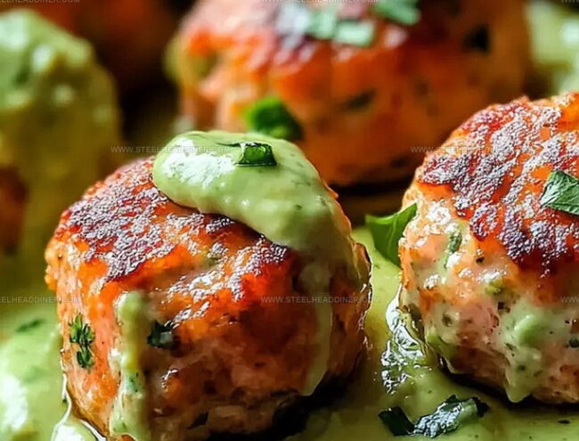 Tips For Perfect Salmon Meatballs With Avocado Sauce