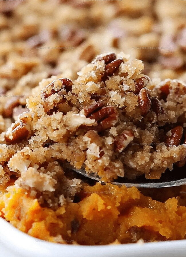 Flavorful Twists for Pecan Crumble Sweet Potato Casserole