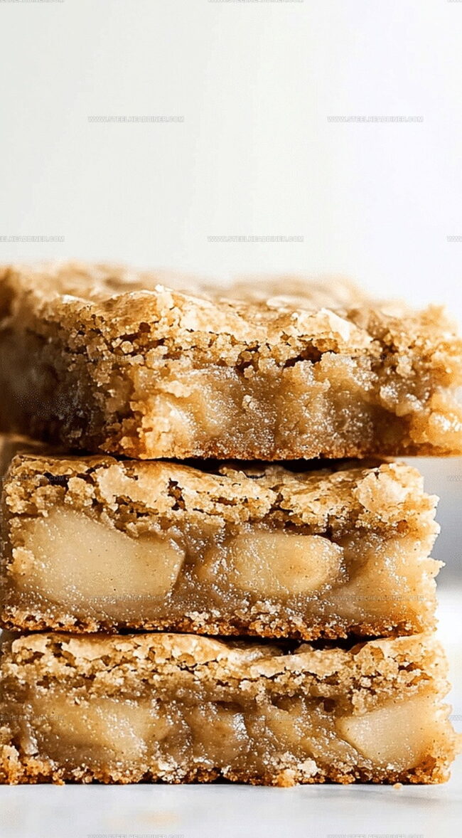 Brown Butter Apple Blondies Everyone Will Love
