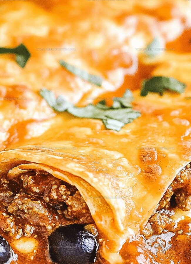 Variations On Ground Beef Enchiladas