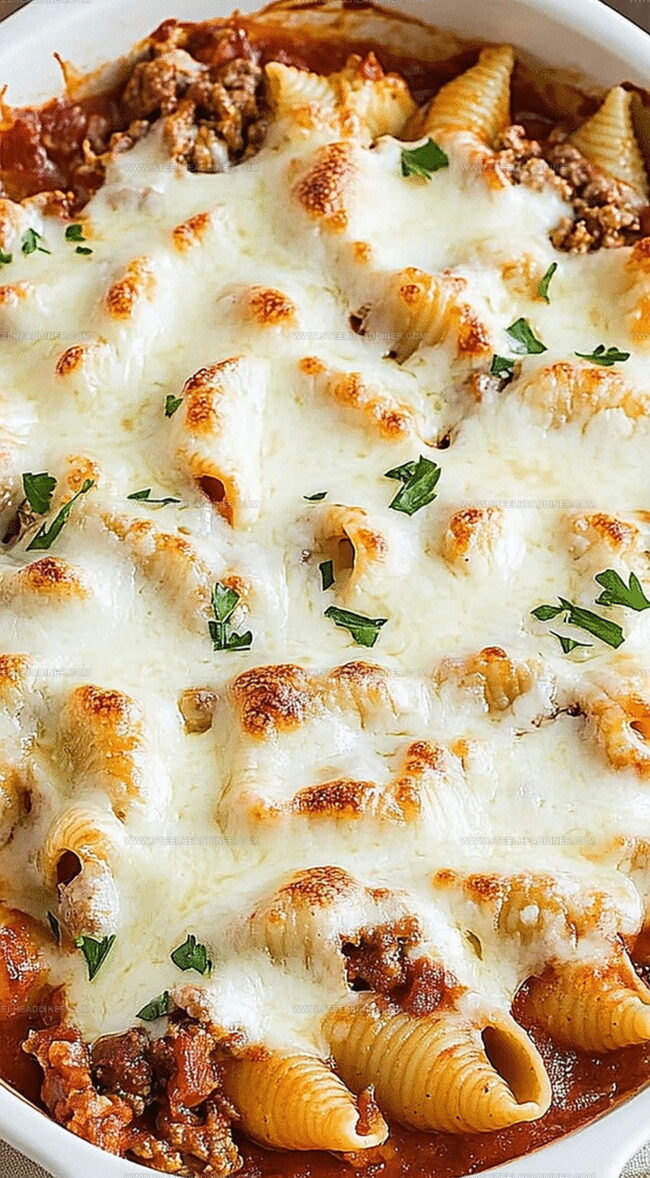 Helpful Notes for Ricotta Beef Shells