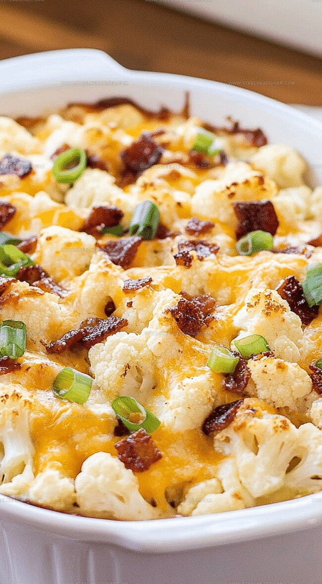 Helpful Hints For Loaded Cauliflower Casserole