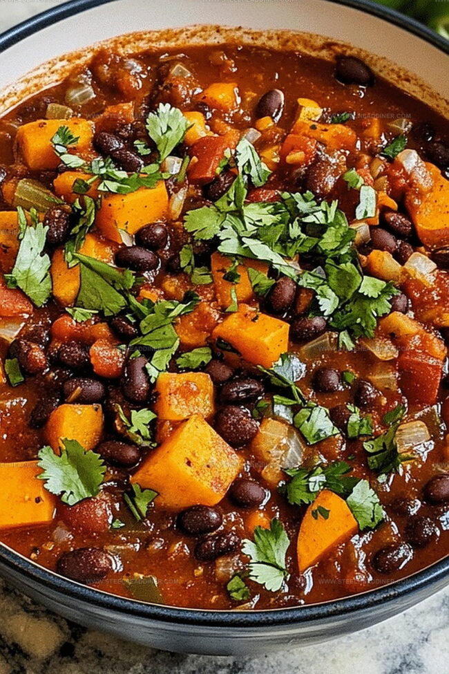 How Sweet Potato and Black Beans Elevate Chili