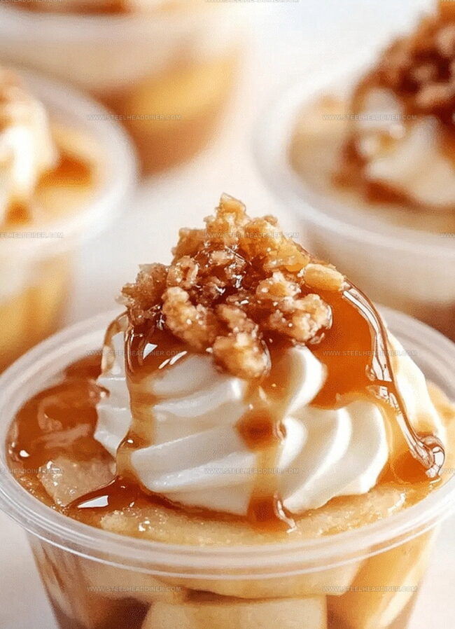 Extra Hints for Caramel Apple Dessert Cups at Home