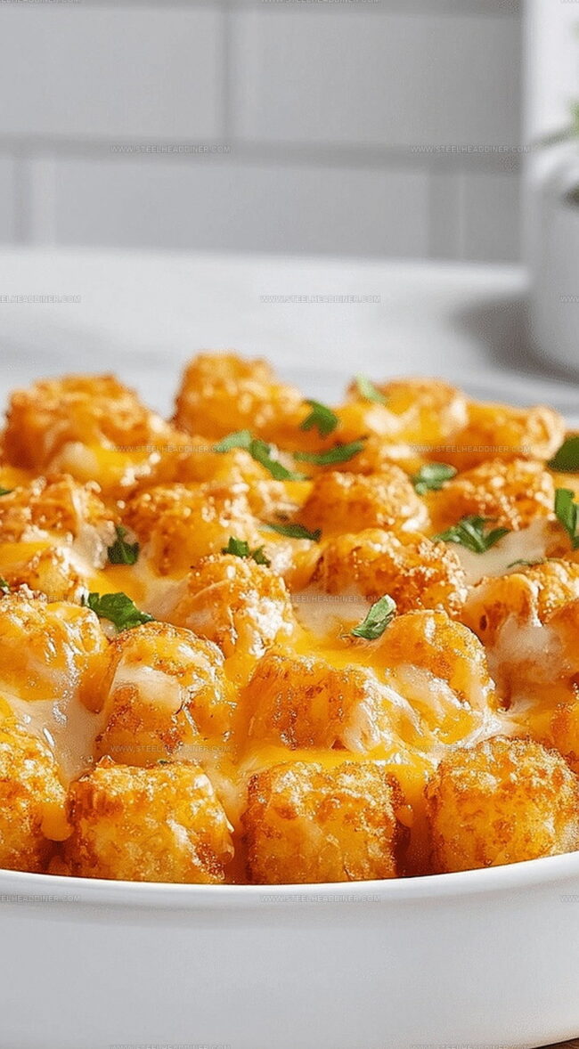 Cheesy Tater Tot Casserole for Comfort Seekers