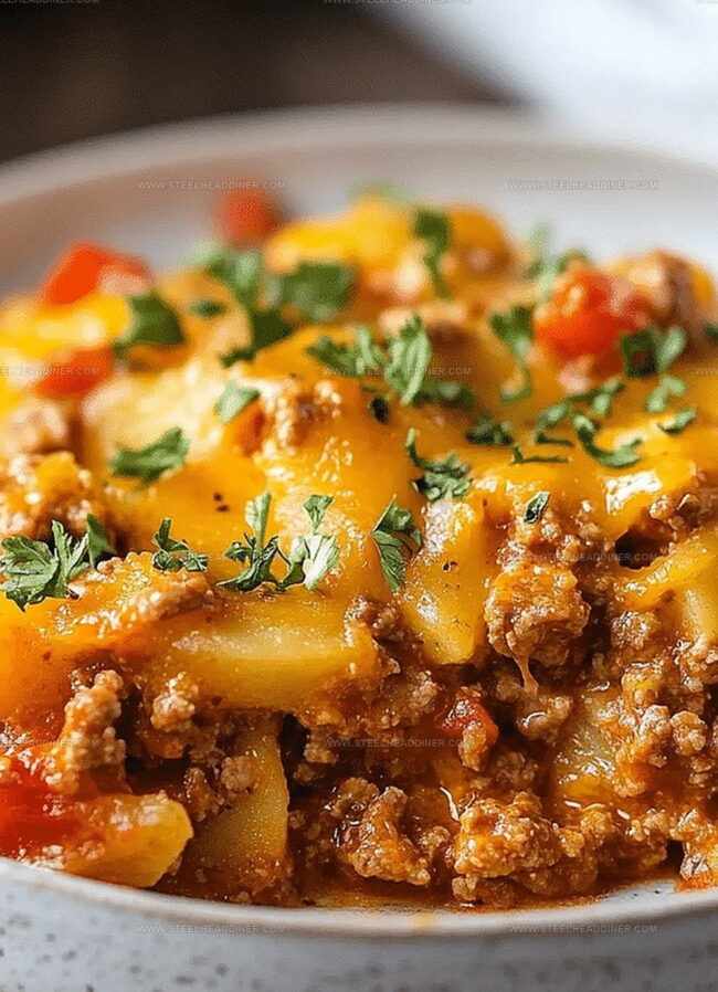 Alternate Takes On Cheesy Ground Beef Potatoes