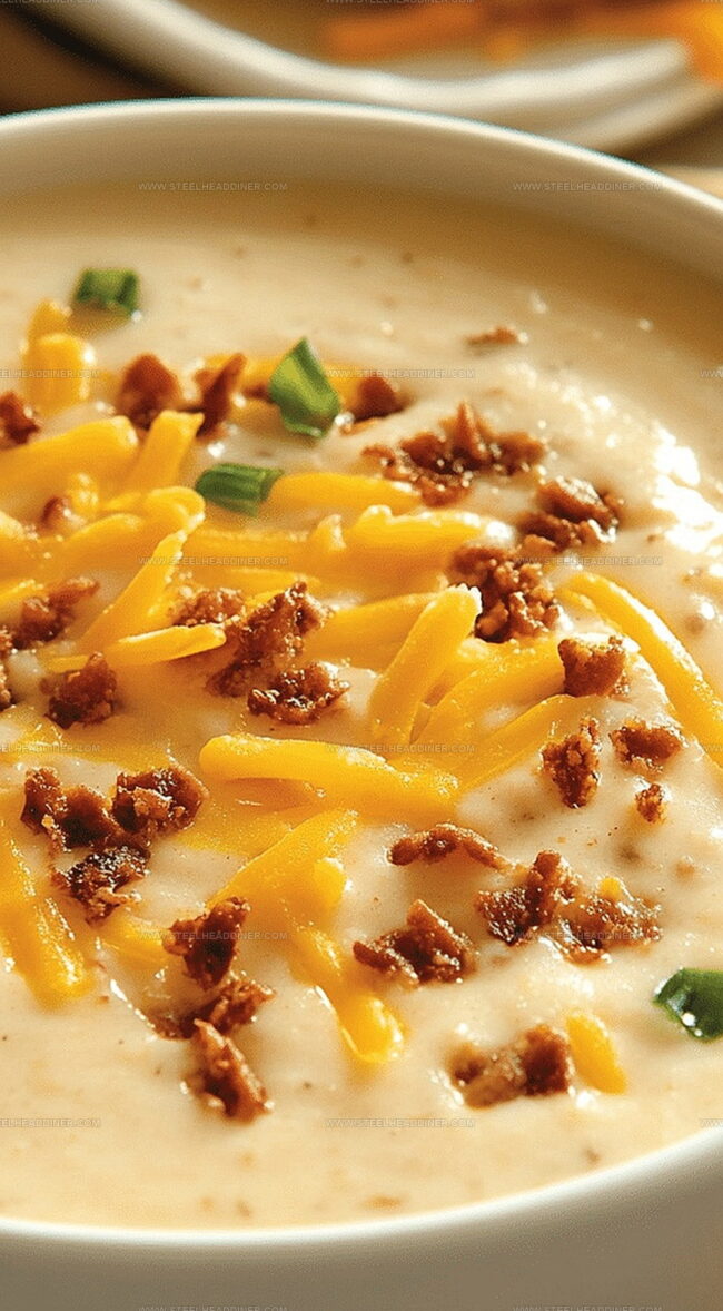 Why Loaded Baked Potato Soup Is So Popular