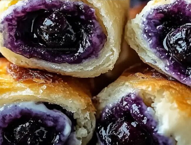 Tips for Crispy Blueberry Cream Cheese Rolls