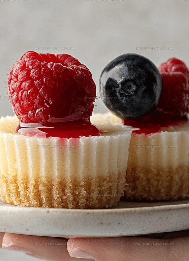 Different Takes on Mini Cheesecakes