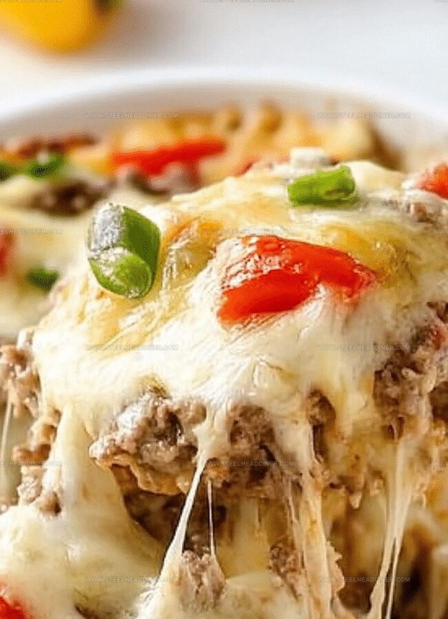 Philly Cheesesteak Casserole - Quick Tips For Extra Flavor
