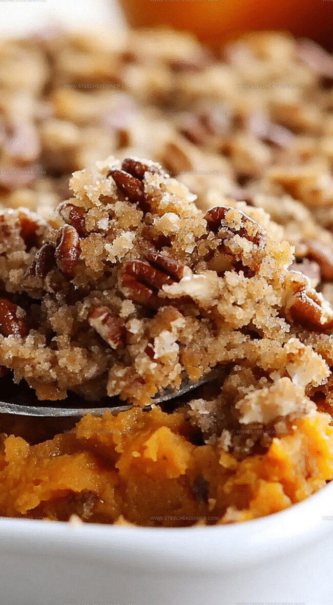Tips for Sweet Potato Pecan Crumble Casserole