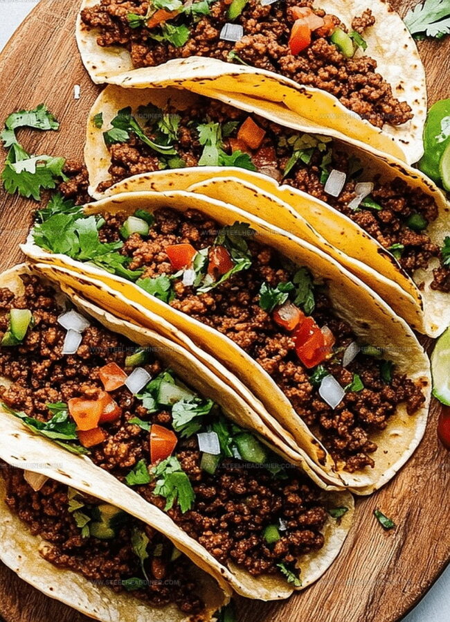 Flavor Variants For Crispy Ground Beef Tacos