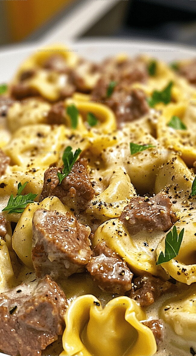 Helpful Kitchen Notes For Cheesesteak Tortellini Provolone Sauce