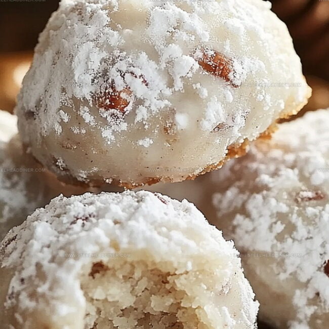 Buttery Pecan Snowball Cookies That Melt Away