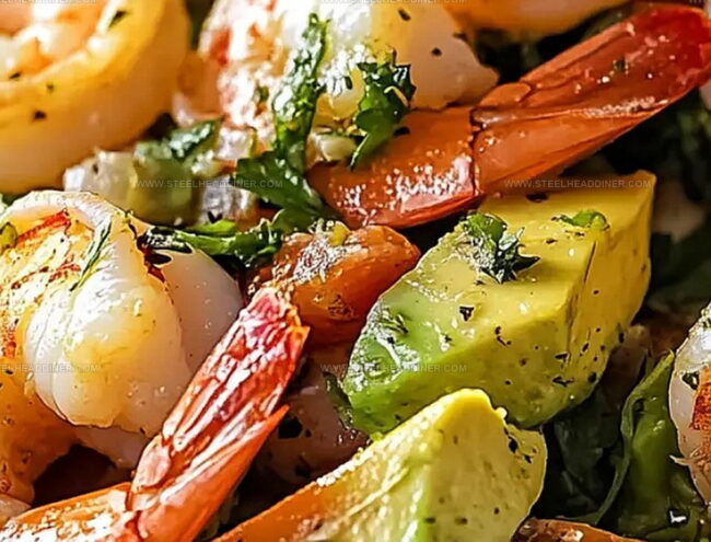 Preparation Steps For Lime Shrimp Salad