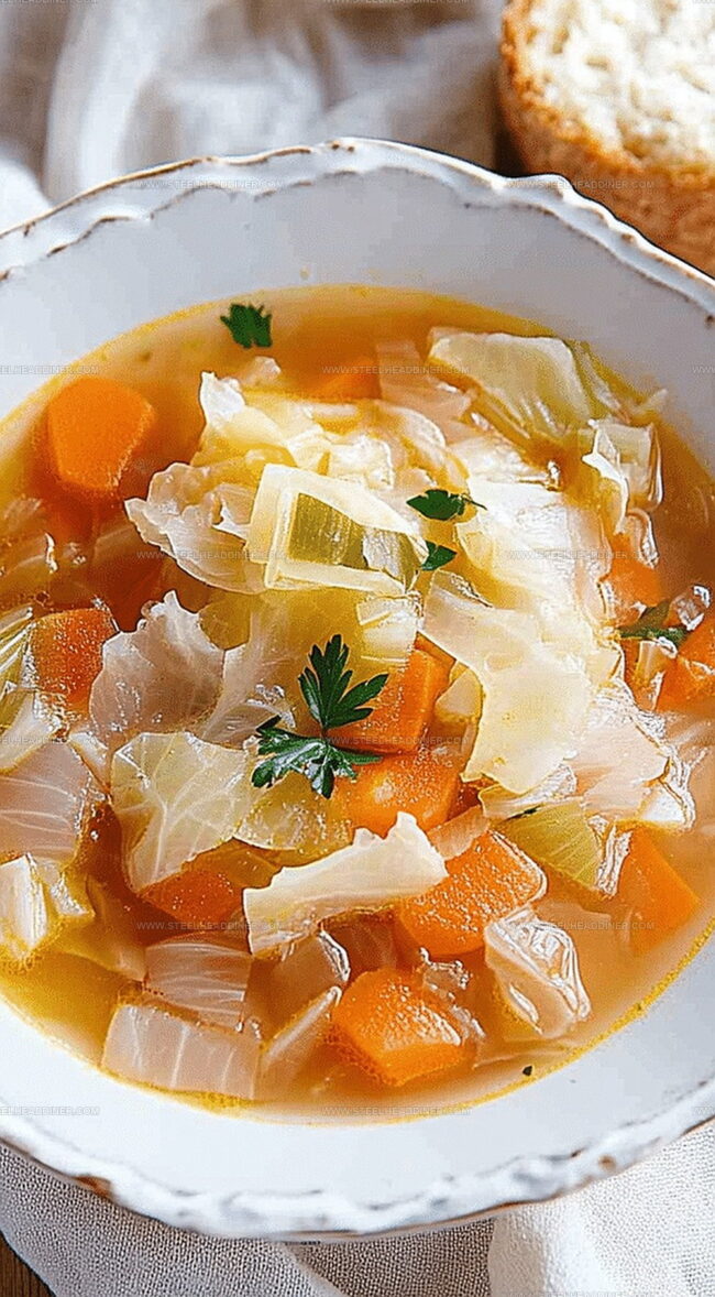 Helpful Notes for Cabbage Fat-burning Soup