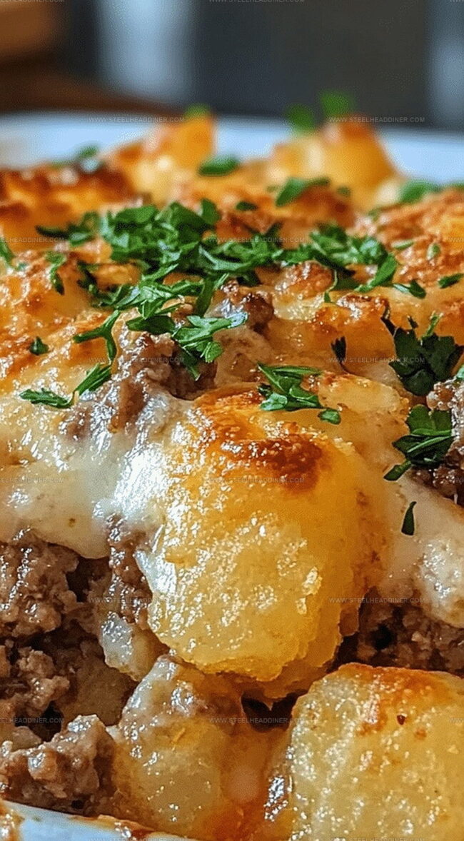 Tater Tot Casserole with Ground Beef: Comfort in Every Bite
