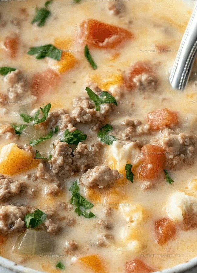 Handy Tips For Cheeseburger Soup Wins