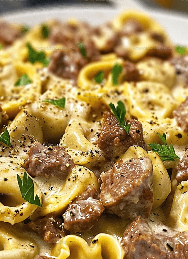 Flavor Variations For Cheesesteak Tortellini Provolone Sauce