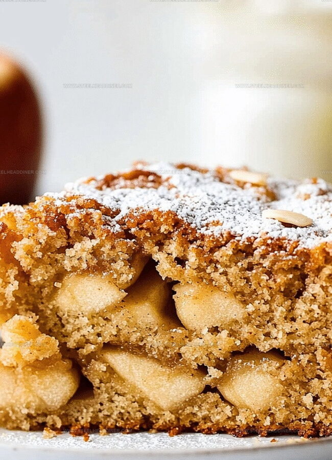 Baking Apple Cake with Helpful Hints
