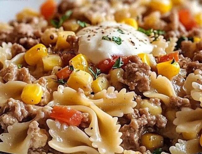 Tips for Creamy Ranch Beef Bowtie Skillet