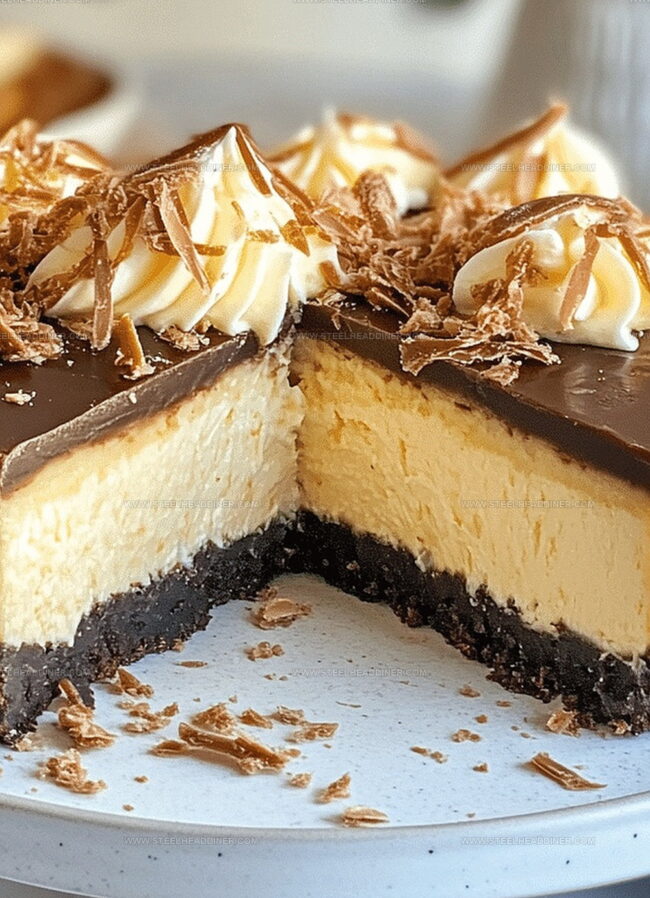 Variations Of Nanaimo Bar Cheesecake
