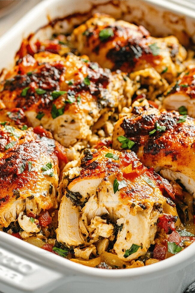 Why Baked Tuscan Chicken Casserole Is A Winner