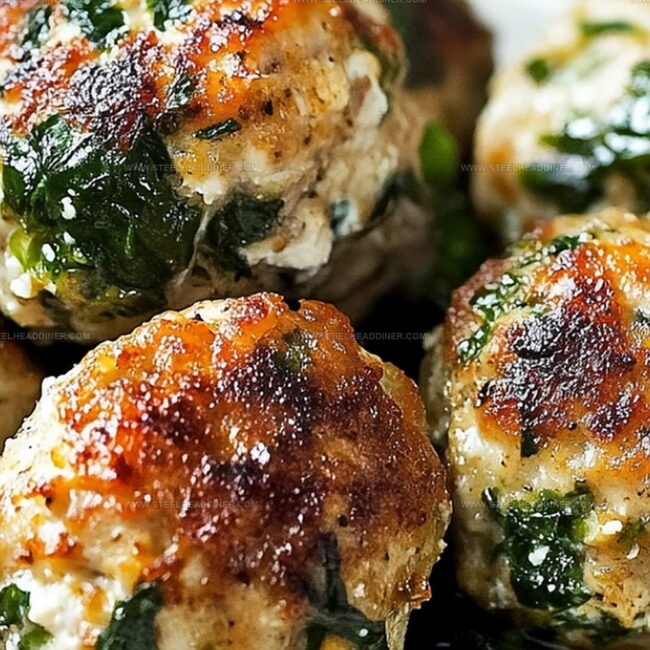 What Makes Baked Chicken Ricotta Meatballs With Spinach Great