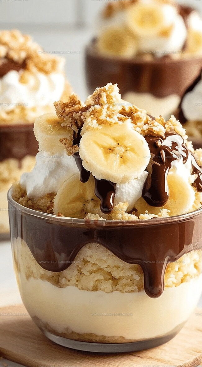 Chocolate Covered Banana Pudding Cups: A Fun Treat