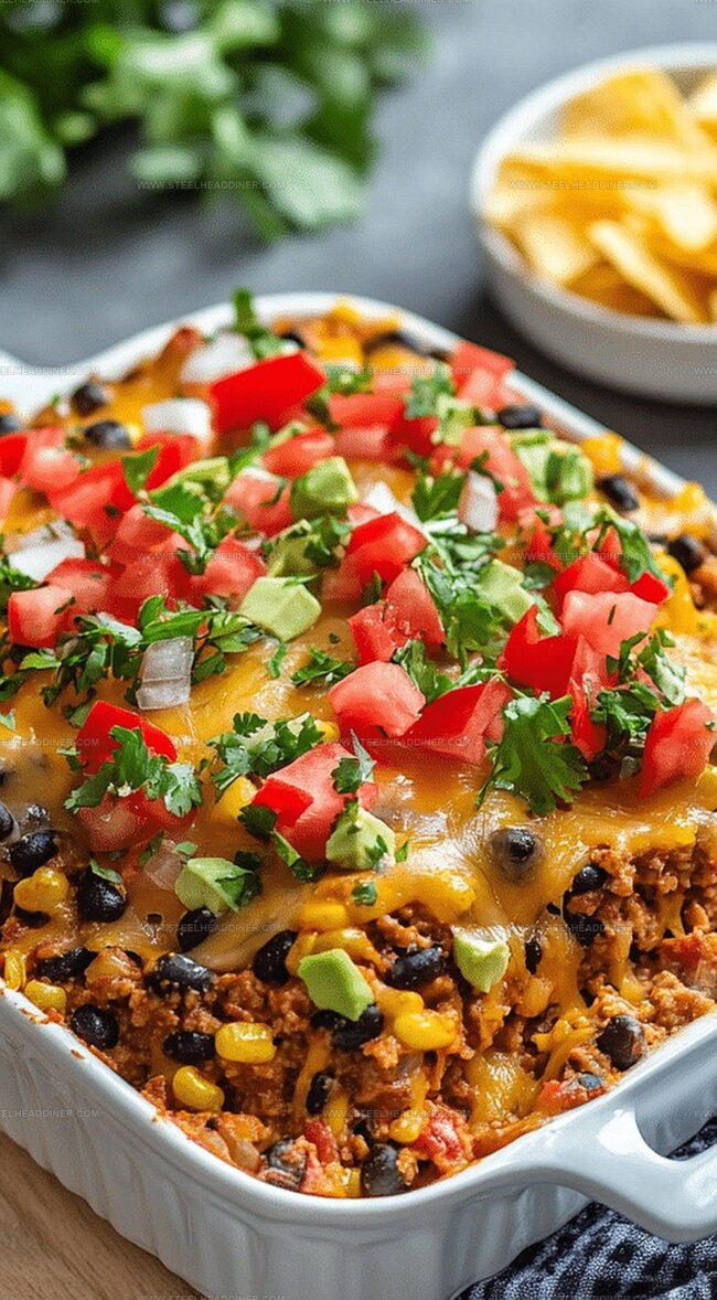 Why Taco Casserole With Tortillas Is So Popular