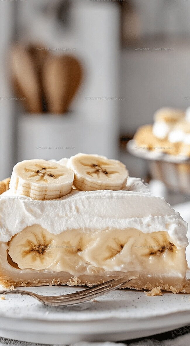 Homemade Banana Cream Pie for Dessert Lovers