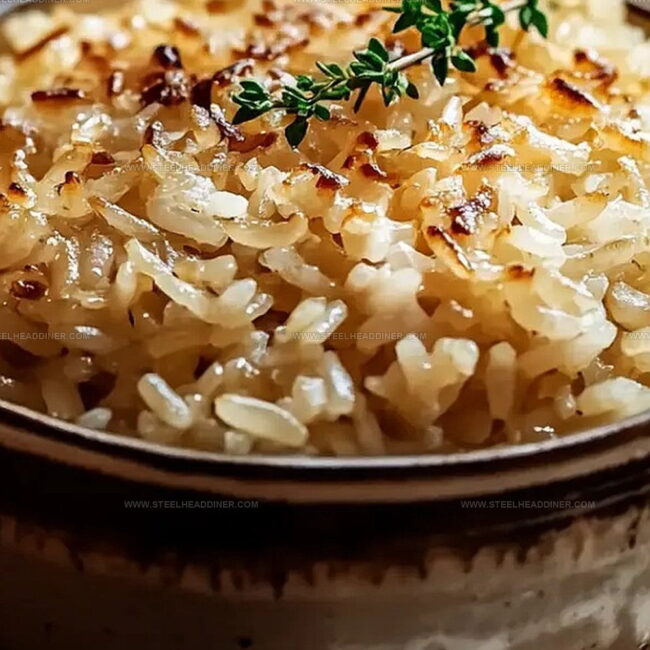 French Onion Soup Rice — A Comforting Classic Twist